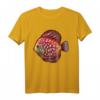 Diskus Shirt - Aquarium Diskusfisch Buntbarsch Geschenk für Aquarianer, Fischliebhaber & Zierfischfans, perfekt für Weihnachten, Geburtstag & Jahrestag