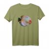 Diskus Shirt - Buntbarsch Aquarium Aquarianer Diskusfisch Geschenkidee für Aquariumfans und Fischliebhaber