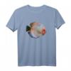 Diskus Shirt - Buntbarsch Aquarium Aquarianer Diskusfisch Geschenkidee für Aquariumfans und Fischliebhaber