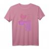 Woodstock Wassermann Rosa T-Shirt – Offizielles Festival-Design, Klassisch Geschnitten, Hippie-Style