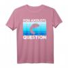 You Axolotl Questions Salamander Schwanzlurch T-Shirt – Lustiges Aquaristik Geschenk für Aquarianer, Salamander- & Reptilienfans