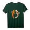 Koi Fisch Japanisches Aquarell T-Shirt – Perfektes Geschenk für Fischliebhaber, Aquarianer und Tierfreunde zu Weihnachten, Geburtstag & Jubiläum