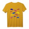 Afrikanische Buntbarsche Aquarium T-Shirt für Züchter & Fischliebhaber – Klassisch geschnitten, doppelt genähter Saum