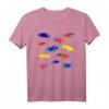 Afrikanische Buntbarsche Aquarium T-Shirt für Züchter & Fischliebhaber – Klassisch geschnitten, doppelt genähter Saum