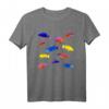 Afrikanische Buntbarsche Aquarium T-Shirt für Züchter & Fischliebhaber – Klassisch geschnitten, doppelt genähter Saum