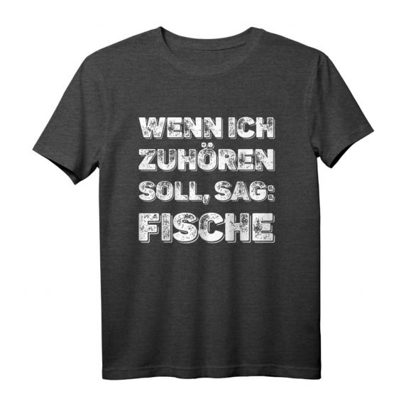 Wenn ich zuhören soll, sag: Fische - Aquarium Aquaristik T-Shirt für Fischliebhaber & Teichfreunde Wenn ich zuhören soll, sag: Fische - Aquarium Aquaristik T-Shirt für Fischliebhaber & Teichfreunde