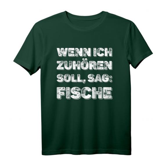 Wenn ich zuhören soll, sag: Fische - Aquarium Aquaristik T-Shirt für Fischliebhaber & Teichfreunde Wenn ich zuhören soll, sag: Fische - Aquarium Aquaristik T-Shirt für Fischliebhaber & Teichfreunde