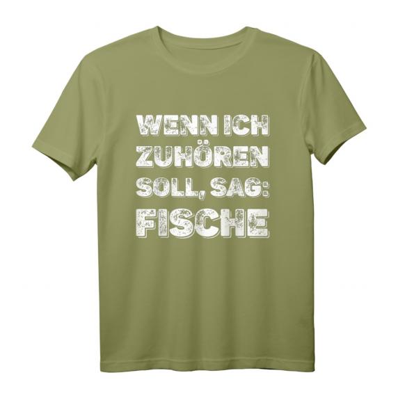 Wenn ich zuhören soll, sag: Fische - Aquarium Aquaristik T-Shirt für Fischliebhaber & Teichfreunde Wenn ich zuhören soll, sag: Fische - Aquarium Aquaristik T-Shirt für Fischliebhaber & Teichfreunde