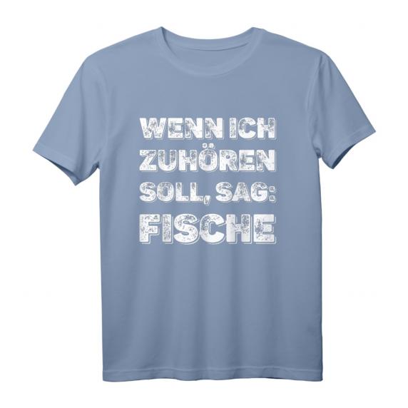 Wenn ich zuhören soll, sag: Fische - Aquarium Aquaristik T-Shirt für Fischliebhaber & Teichfreunde Wenn ich zuhören soll, sag: Fische - Aquarium Aquaristik T-Shirt für Fischliebhaber & Teichfreunde