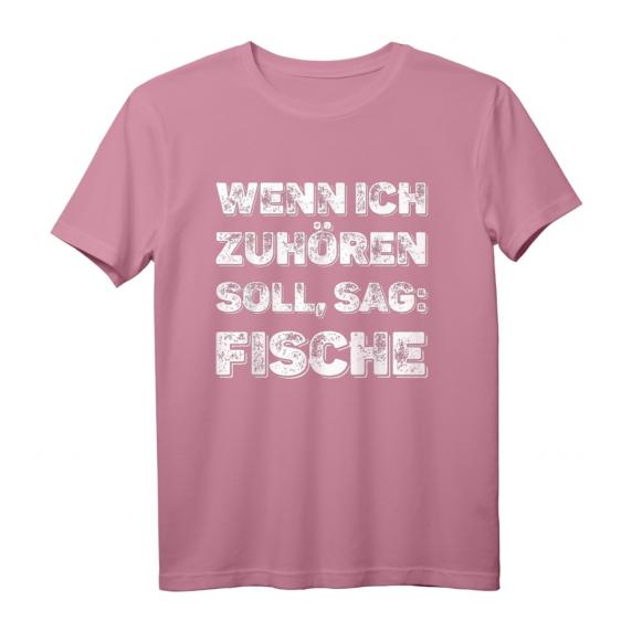 Wenn ich zuhören soll, sag: Fische - Aquarium Aquaristik T-Shirt für Fischliebhaber & Teichfreunde Wenn ich zuhören soll, sag: Fische - Aquarium Aquaristik T-Shirt für Fischliebhaber & Teichfreunde