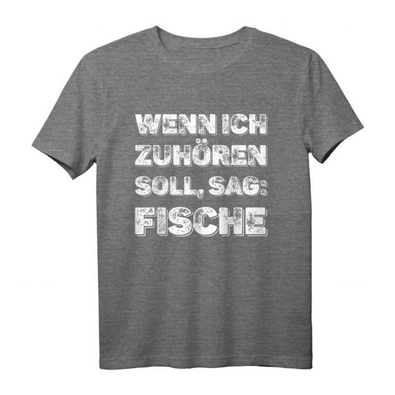 Wenn ich zuhören soll, sag: Fische - Aquarium Aquaristik T-Shirt für Fischliebhaber & Teichfreunde Wenn ich zuhören soll, sag: Fische - Aquarium Aquaristik T-Shirt für Fischliebhaber & Teichfreunde