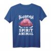 Blobfisch Inspiration Geschenk für Meeresbiologen & Aquaristik-Fans - Lustiges T-Shirt mit Spruch 'Blobfisch Is My Spirit Animal' für Partys & Tierliebhaber