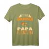 Herren Goldfisch Papa T-Shirt - Für Aquaristik Liebhaber, Teichbesitzer & Fischfreunde, Geschenkidee für Goldfisch Fans