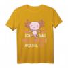Ich mag Axolotl T-Shirt – Lustiges Tiermotiv für Aquaristik Liebhaber und Axolotl-Fans