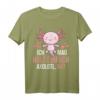 Ich mag Axolotl T-Shirt – Lustiges Tiermotiv für Aquaristik Liebhaber und Axolotl-Fans