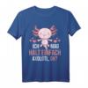 Ich mag Axolotl T-Shirt – Lustiges Tiermotiv für Aquaristik Liebhaber und Axolotl-Fans