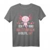 Ich mag Axolotl T-Shirt – Lustiges Tiermotiv für Aquaristik Liebhaber und Axolotl-Fans