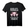 Axolotl Aquaristik Axolotl Züchter T-Shirt - Lustiges Tiermotiv für Aquarien- und Amphibienliebhaber