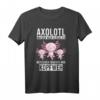 Axolotl Aquaristik Axolotl Züchter T-Shirt - Lustiges Tiermotiv für Aquarien- und Amphibienliebhaber