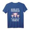 Axolotl Aquaristik Axolotl Züchter T-Shirt - Lustiges Tiermotiv für Aquarien- und Amphibienliebhaber