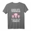 Axolotl Aquaristik Axolotl Züchter T-Shirt - Lustiges Tiermotiv für Aquarien- und Amphibienliebhaber