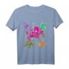 Baby Oktopus Seepferdchen Qualle Schildkröte Kinder Tier T-Shirt – Perfektes Geschenk für Tierliebhaber, Taucher und Meerestier-Fans zu Weihnachten oder Geburtstag