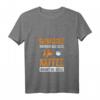 Damen Kaffee Goldfisch T-Shirt mit V-Ausschnitt - Perfekt für Aquaristik Liebhaber und Kaffeemomente