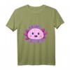 Lustiges Axolotl Smilealotl T-Shirt – Gefährdeter Axolotl Bewusstsein, Tier- und Naturliebhaber Geschenk
