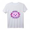 Lustiges Axolotl Smilealotl T-Shirt – Gefährdeter Axolotl Bewusstsein, Tier- und Naturliebhaber Geschenk