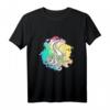 Buntes Axolotl Motiv Aquarium Amphibie Tiermotiv T-Shirt für Tierliebhaber – Farbvolles Design für Aquarienfans