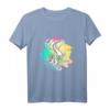 Buntes Axolotl Motiv Aquarium Amphibie Tiermotiv T-Shirt für Tierliebhaber – Farbvolles Design für Aquarienfans