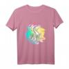 Buntes Axolotl Motiv Aquarium Amphibie Tiermotiv T-Shirt für Tierliebhaber – Farbvolles Design für Aquarienfans