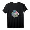 Siamesischer Kampffisch Betta Splendens T-Shirt - Buntes Aquarium Motiv, Geschenkidee für Fischliebhaber, Zierfischzüchter & Aquariumfans für Damen, Herren & Kinder