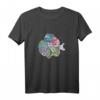 Siamesischer Kampffisch Betta Splendens T-Shirt - Buntes Aquarium Motiv, Geschenkidee für Fischliebhaber, Zierfischzüchter & Aquariumfans für Damen, Herren & Kinder