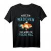 Aquarium Meeresbewohner Fischzucht Fisch Mädchen T-Shirt – Perfekt für Fisch- und Meeresliebhaberinnen, Anglerinnen und Hobby-Aquarianer