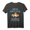 Aquarium Meeresbewohner Fischzucht Fisch Mädchen T-Shirt – Perfekt für Fisch- und Meeresliebhaberinnen, Anglerinnen und Hobby-Aquarianer