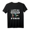 I Love My Guppy Fish T-Shirt zum HapFrog - Klassisch geschnitten, perfekt für Fischliebhaber und Aquarienfans