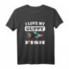 I Love My Guppy Fish T-Shirt zum HapFrog - Klassisch geschnitten, perfekt für Fischliebhaber und Aquarienfans