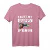 I Love My Guppy Fish T-Shirt zum HapFrog - Klassisch geschnitten, perfekt für Fischliebhaber und Aquarienfans
