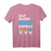 Eat Sleep Frag Repeat Lustiges Korallenriff-Aquarium T-Shirt für Salzwasserliebhaber & Meerwasseraquarien-Fans