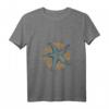 Damen Ozean Tierliebhaber T-Shirt mit Seestern – Aquarium & Meeresbewohner Design, leichtes und klassisches T-Shirt für Meerestierfans