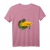 HapFrog T-Shirt mit Betta Kampffisch Aquarium Logo – Cooles Geschenk für Fischliebhaber und Aquarien-Fans