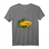 HapFrog T-Shirt mit Betta Kampffisch Aquarium Logo – Cooles Geschenk für Fischliebhaber und Aquarien-Fans