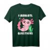 Kawaii Axolotl Hemd in Pink - Lustiges Aquarium Fisch Axolotl T-Shirt für Frauen, Mädchen und Kinder, perfektes Geschenk für Axolotl-Liebhaber