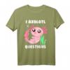 Kawaii Axolotl Hemd in Pink - Lustiges Aquarium Fisch Axolotl T-Shirt für Frauen, Mädchen und Kinder, perfektes Geschenk für Axolotl-Liebhaber