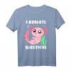 Kawaii Axolotl Hemd in Pink - Lustiges Aquarium Fisch Axolotl T-Shirt für Frauen, Mädchen und Kinder, perfektes Geschenk für Axolotl-Liebhaber