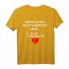 T-Shirt mit arabischem Spruch – Kulturelles arabisches Shirt für Damen und Herren, perfekt zum Geburtstag
