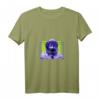 Damen Weltraum-Astronauten-Katze T-Shirt mit V-Ausschnitt – Stylisches Tier- und Sci-Fi Motiv, leicht & bequem