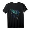 Tier Schildkröte Space Alien Weltraum Raumfahrt Astronauten T-Shirt – Originelles Sci-Fi Geschenk für Kinder und Erwachsene zu Weihnachten