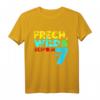 Kinder Frech Wild & schon 7, Geburtstag Junge 7 Jahre Weltraum T-Shirt – Perfektes Outfit & Geschenkidee für den siebten Kindergeburtstag im All